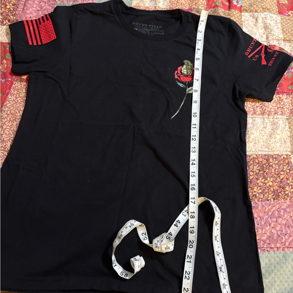 Grunt Style women’s extra  large Black Cotton T-Shirt - Picture 5 of 6